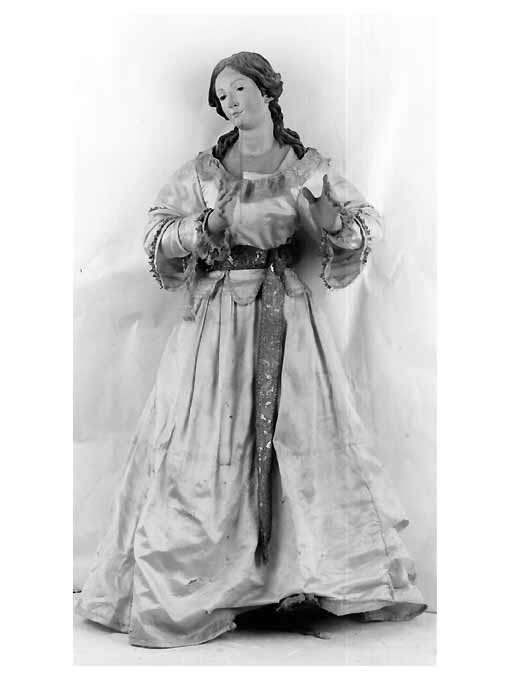 Figura femminile (statua) - ambito pugliese (secc. XVIII/ XIX)