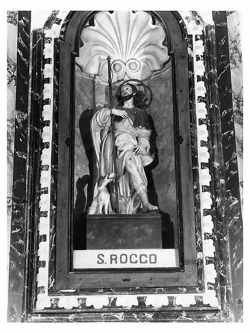 San Rocco (statua) di Libardi Daniele (sec. XX)