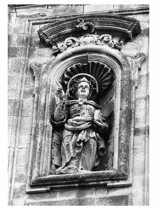 Santa Comasia (statua) - ambito Italia meridionale (seconda metà sec. XVIII)