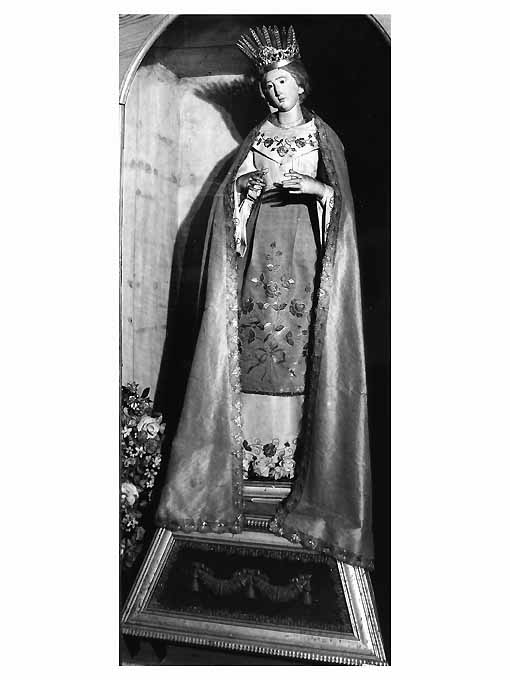 Nostra Signora de la Salette (statua) - ambito Italia meridionale (ultimo quarto sec. XIX)