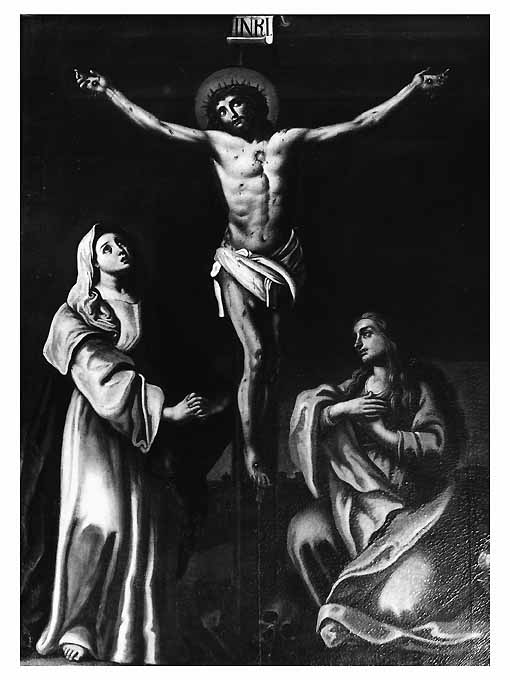 Crocifissione (dipinto) - ambito Italia meridionale (sec. XIX)