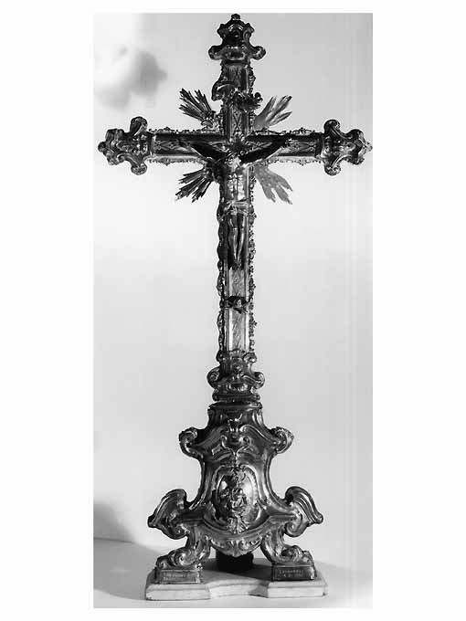 croce d'altare - manifattura Italia meridionale (sec. XVIII)