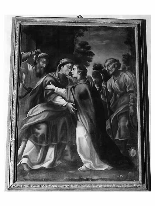 visitazione (dipinto) di Mauro Pietro (attribuito) (sec. XVIII)