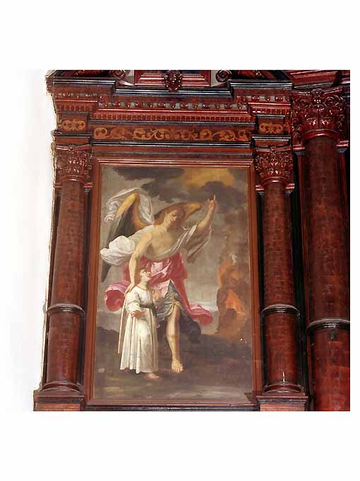 angelo custode (dipinto) di Angelo da Copertino (attribuito) (seconda metà sec. XVII)