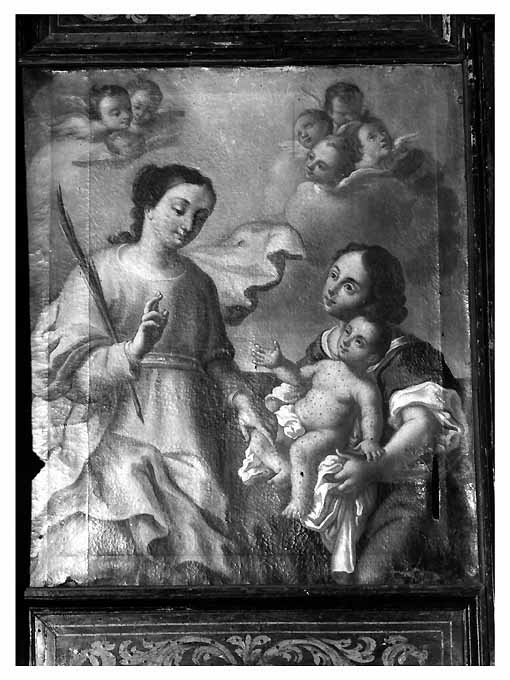 Santa Bonosia martire (dipinto) - ambito pugliese (prima metà sec. XVIII)