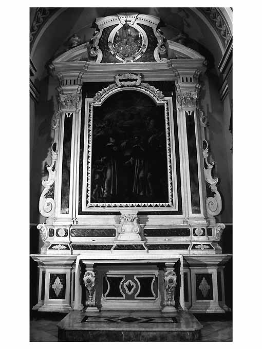 altare - ambito Italia meridionale (fine/inizio secc. XVIII/ XIX)
