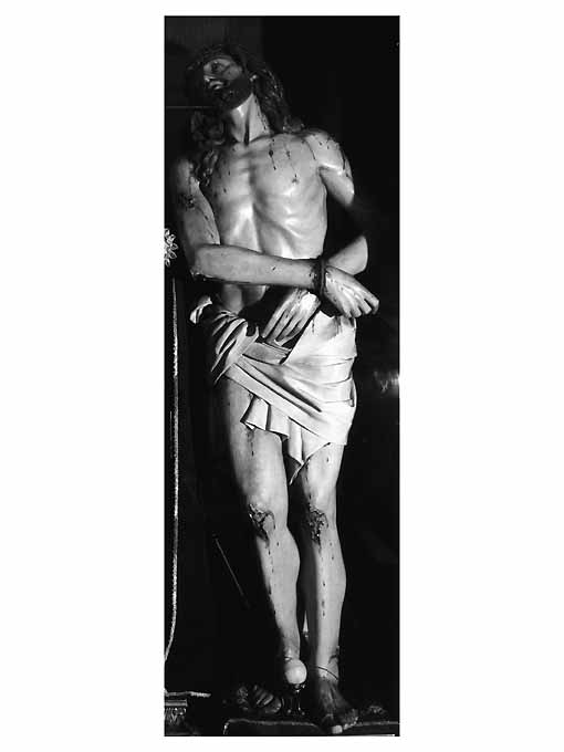 Cristo alla colonna (statua processionale) - ambito Italia meridionale (seconda metà sec. XIX)