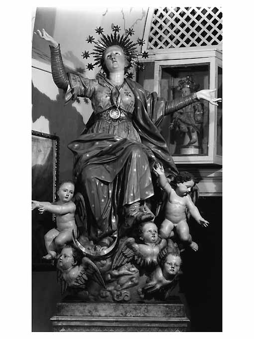 Madonna Assunta (statua) di Greco Leonardo (sec. XIX)