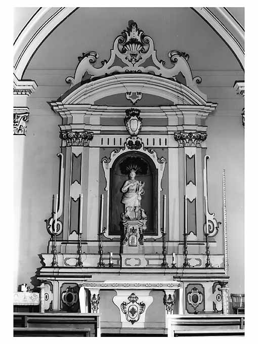 altare maggiore - ambito pugliese (seconda metà sec. XVIII)
