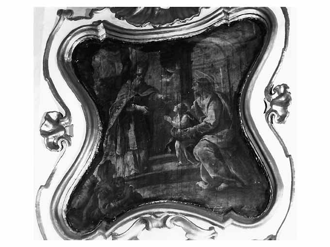 presentazione di Maria Vergine al tempio (dipinto) di De Mauro Pietro (attribuito) (sec. XVIII)