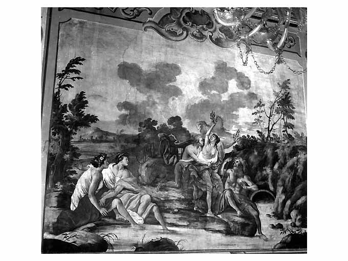 Apollo e Dafne (dipinto) di Carella Domenico Antonio (seconda metà sec. XVIII)