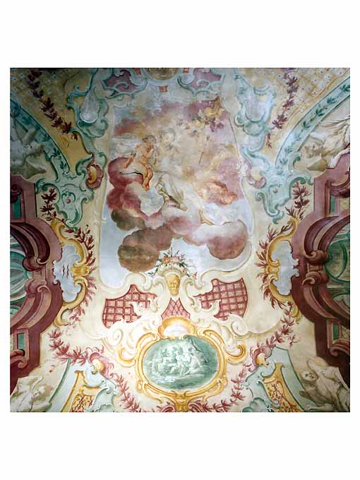 Scena campestre (dipinto, coppia) di Carella Domenico Antonio (seconda metà sec. XVIII)
