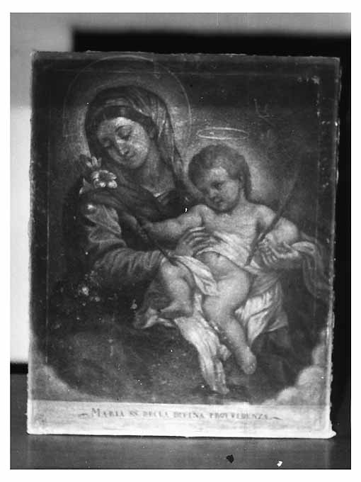 Madonna con Bambino (dipinto) di Galeone Vito Nicola (sec. XIX)