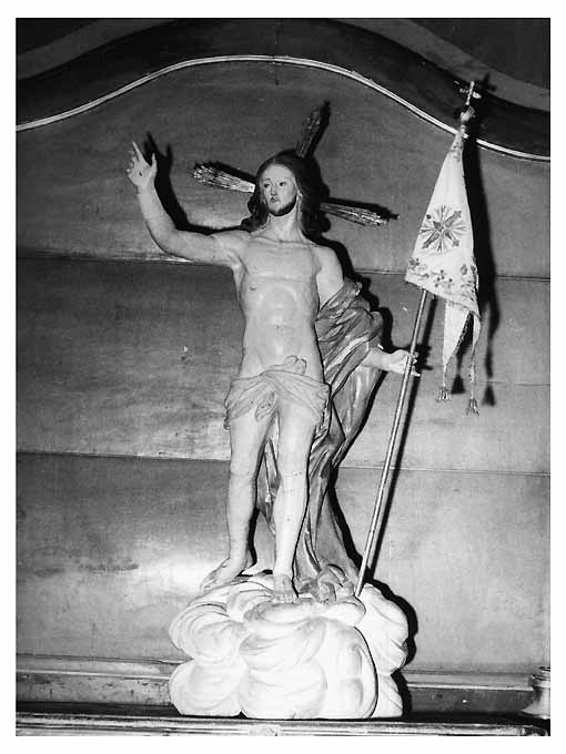 Cristo risorto (statua) - ambito salentino (prima metà sec. XIX)