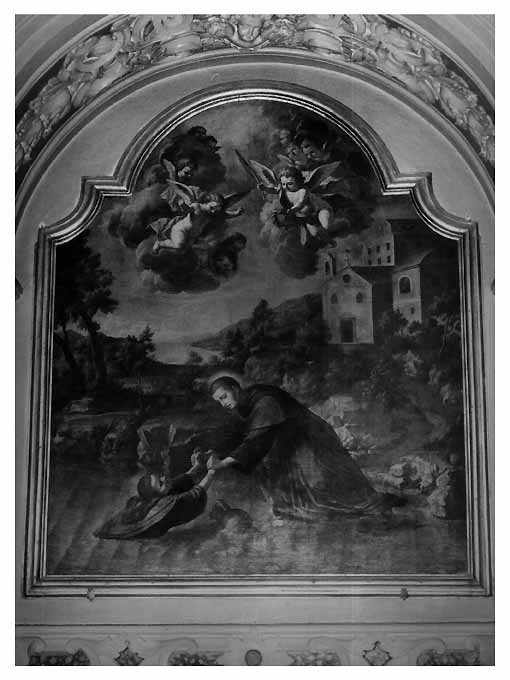 Il miracolo di san Mauro e san Placido, San Mauro e san Placido (dipinto) di Fato Vincenzo (sec. XVIII)