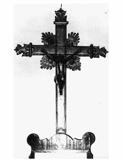 Cristo Crocifisso (croce d'altare) - ambito pugliese (secc. XVII/ XVIII)