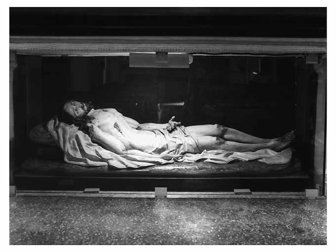 Cristo morto (statua) - ambito Italia meridionale (prima metà sec. XVIII)