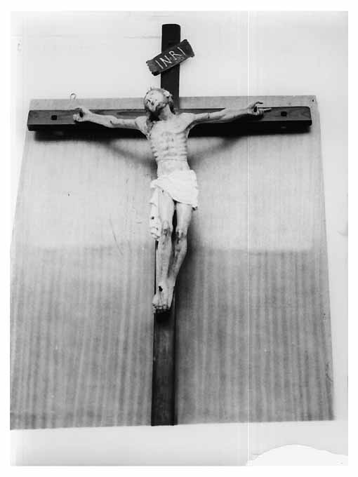 Cristo crocifisso (crocifisso) - ambito pugliese (seconda metà sec. XVIII)