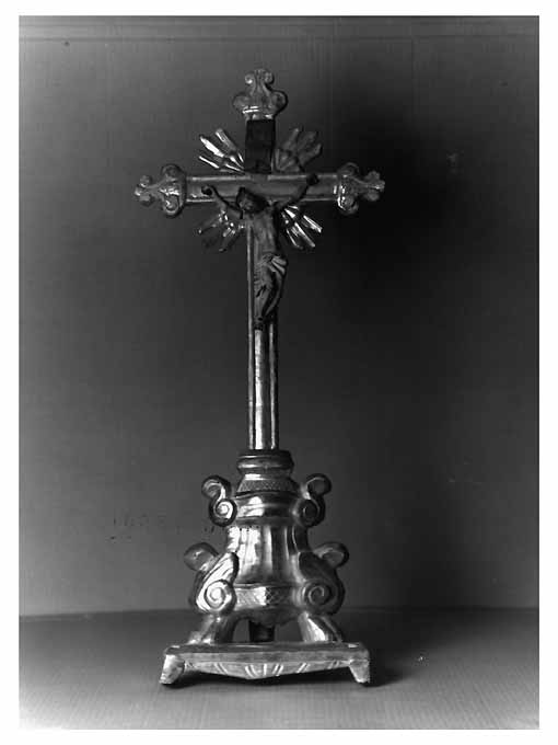 croce d'altare, opera isolata - ambito pugliese (secc. XIX/ XX)