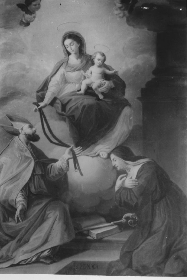 Madonna della Consolazione, Madonna con Bambino e Santi (dipinto) - ambito pugliese (sec. XIX)