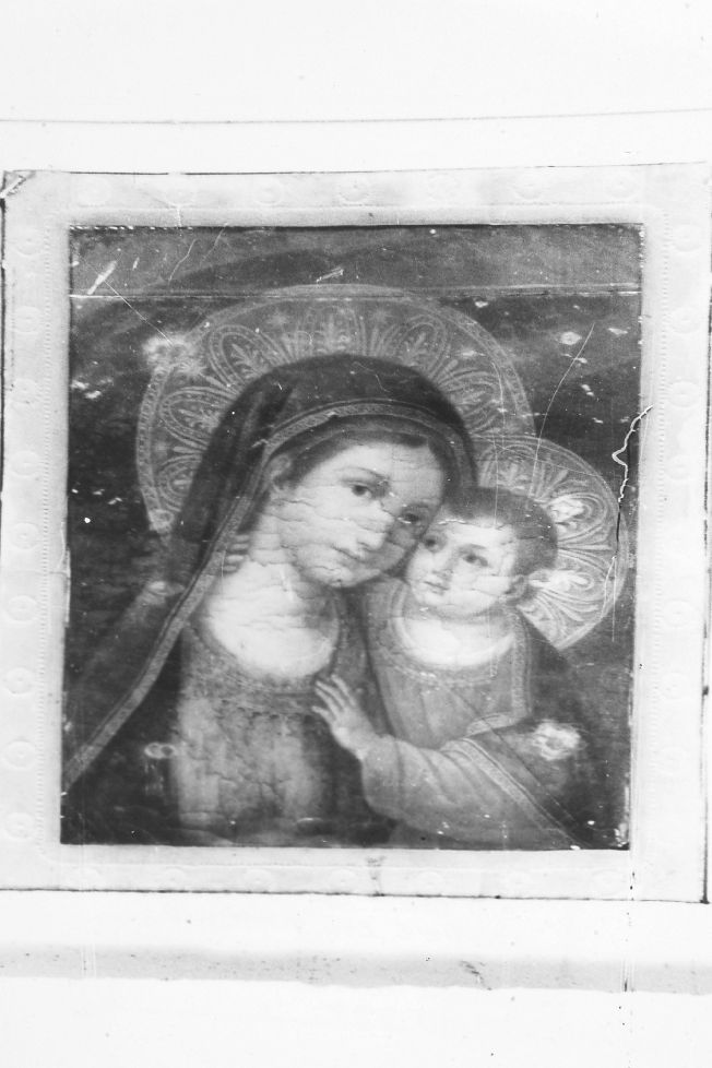 Madonna con Bambino (dipinto) - ambito pugliese (sec. XIX)
