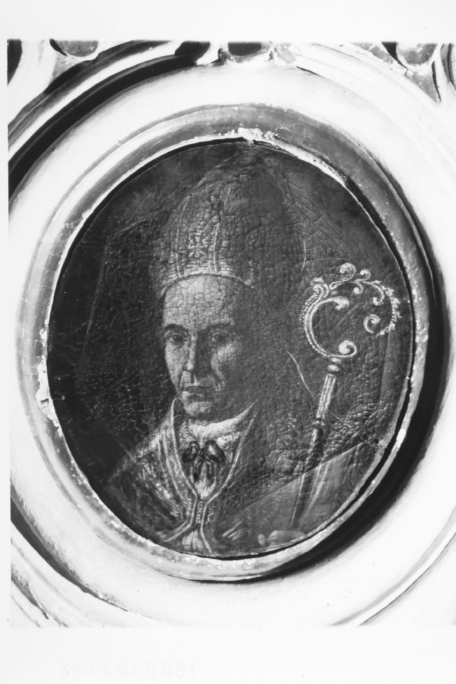 ritratto del vescovo Tommaso Agostino de' Simone (dipinto, opera isolata) - ambito salentino (ultimo quarto sec. XVIII)