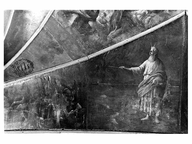 Mosè fa scaturire l'acqua dalla roccia (dipinto) di Malinconico Nicola (bottega) (sec. XVIII)