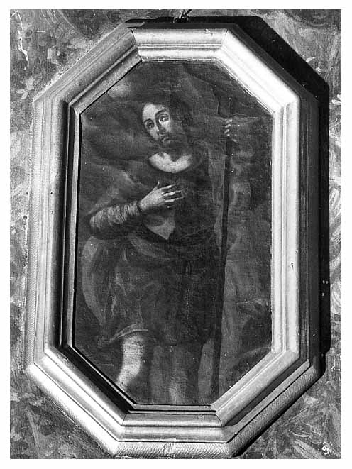 San Rocco (?) (dipinto) - ambito salentino (seconda metà sec. XVIII)