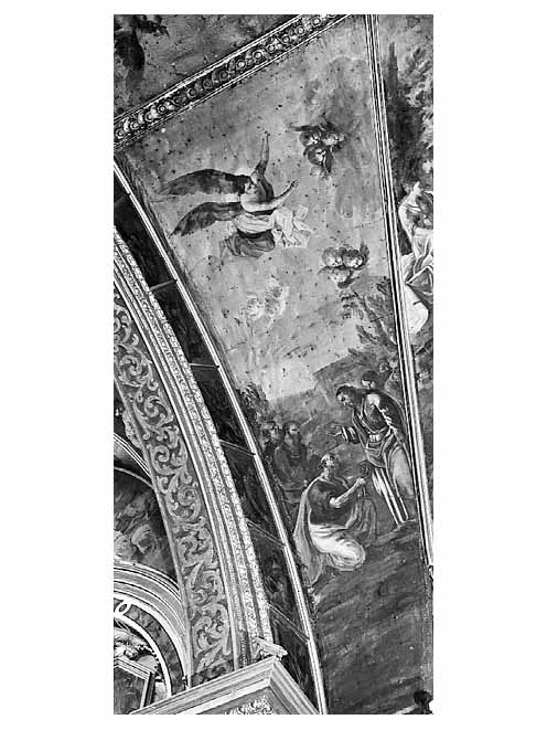 Cristo consegna le chiavi a San Pietro (dipinto) di Riccio Liborio (attribuito) (seconda metà sec. XVIII)