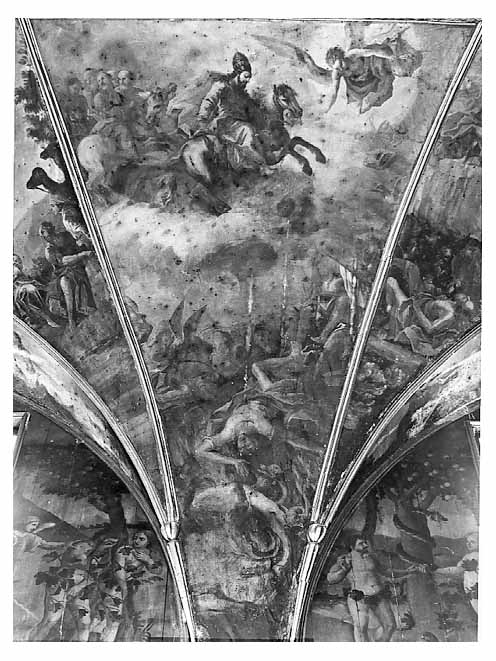 I quattro cavalieri dell'Apocalisse (dipinto) di Riccio Liborio (attribuito) (seconda metà sec. XVIII)