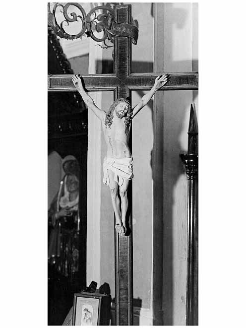 Cristo Crocifisso (scultura) - produzione leccese (sec. XIX)