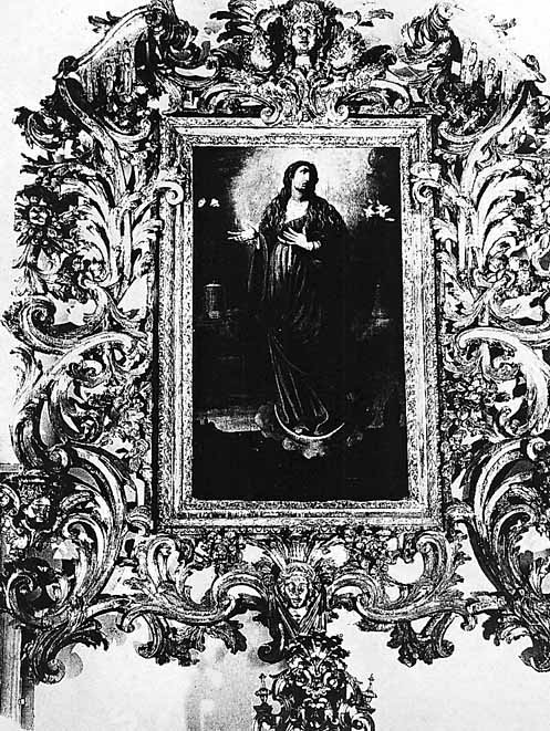 madonna Immacolata (dipinto) di Catalano Giovan Domenico (cerchia) (sec. XVII)