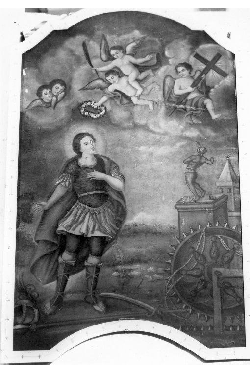 martirio di San Giorgio (dipinto) - ambito salentino (sec. XIX)