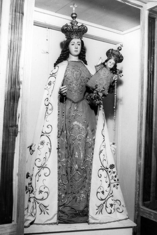 Madonna del Rosario (statua) - ambito Italia meridionale (sec. XIX)