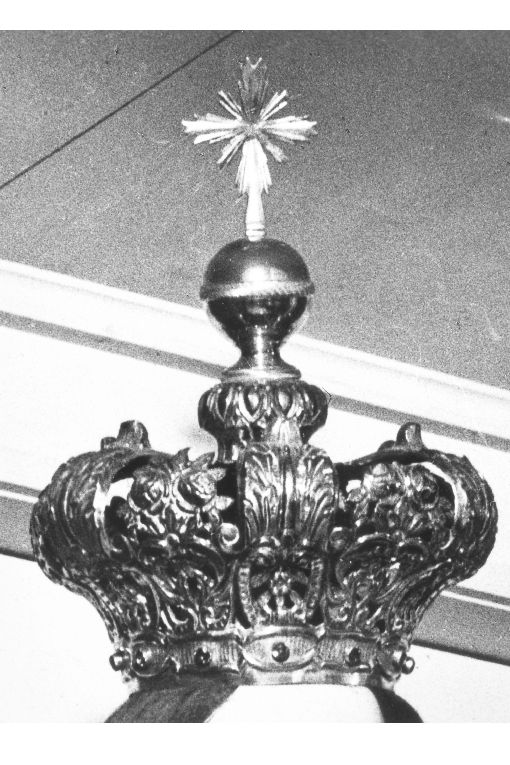 corona da statua - ambito Italia meridionale (sec. XIX)