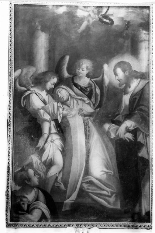 morte di Santa Caterina da Siena (dipinto) - ambito Italia meridionale (inizio sec. XVII)