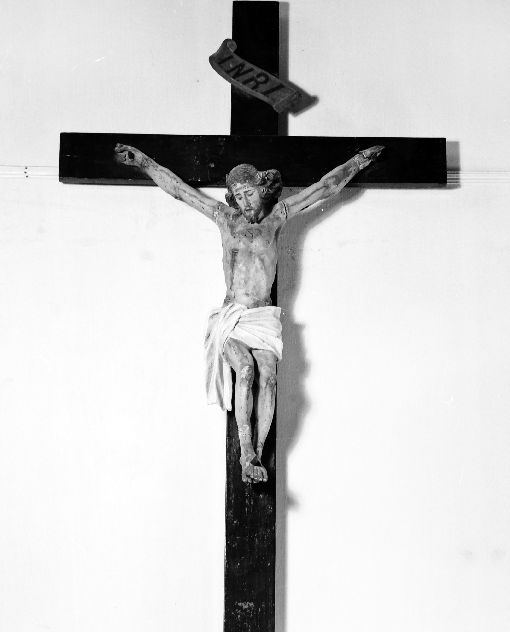 Cristo crocifisso (crocifisso) - ambito salentino (sec. XVII)