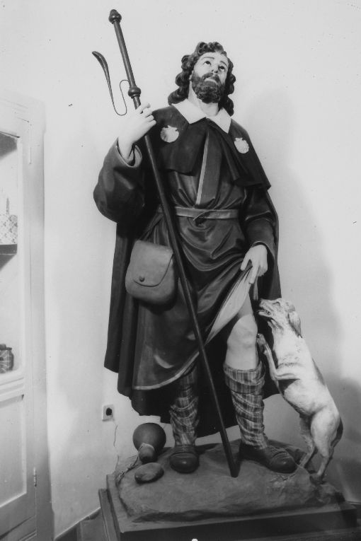 San Rocco (statua, opera isolata) - ambito leccese (sec. XIX)