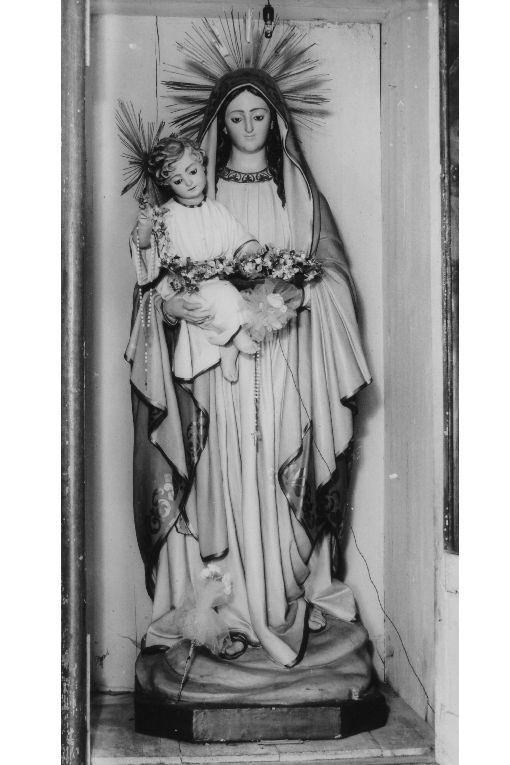 Madonna della Luce, Madonna con Bambino (statua, opera isolata) - ambito leccese (inizio sec. XX)