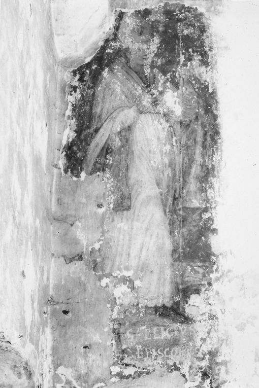 Sant'Eligio vescovo (dipinto) - ambito salentino (secc. XVI/ XVII)