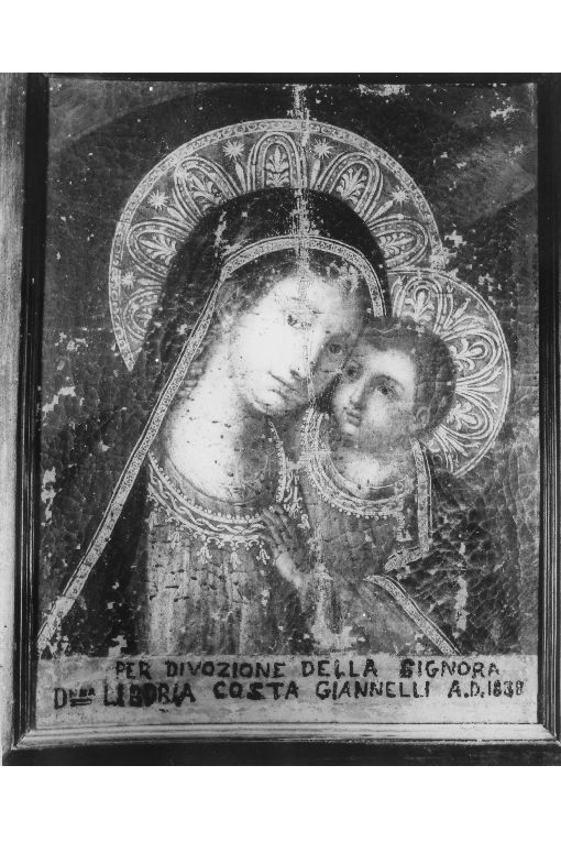 Madonna con Bambino (dipinto) - ambito pugliese (sec. XIX)