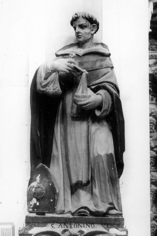 Sant'Antonino (statua) - ambito salentino (seconda metà sec. XVII)