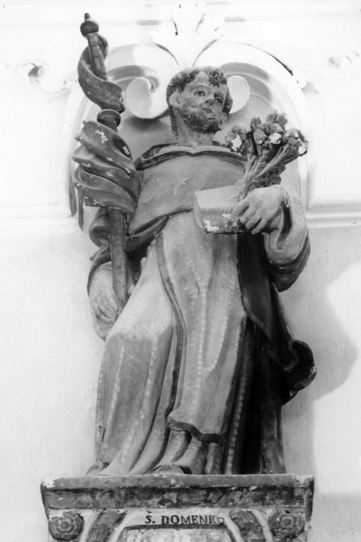 San Domenico (statua) - ambito salentino (seconda metà sec. XVII)