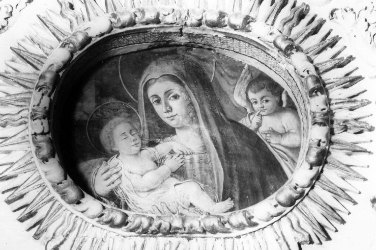 Madonna con Bambino (dipinto) - ambito salentino (secc. XVIII/ XIX)