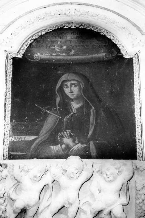 Madonna Addolorata (dipinto) - ambito salentino (sec. XVII)