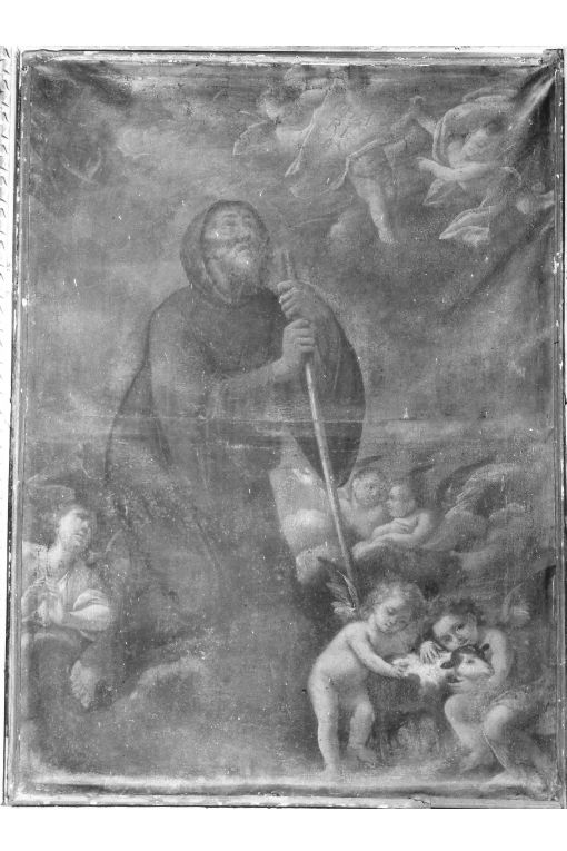 San Francesco di Paola (dipinto) - ambito salentino (sec. XVIII)