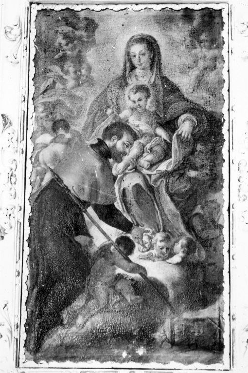 Madonna di Costantinopoli e Santi (dipinto) - ambito salentino (sec. XVII)