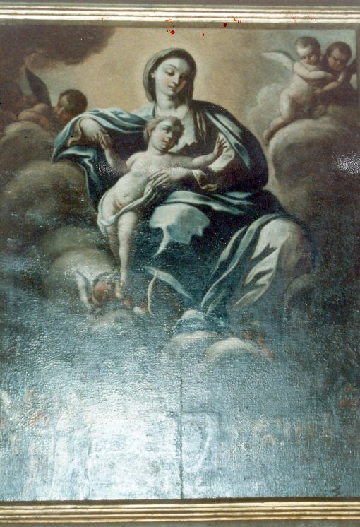 Madonna della Neve (dipinto) di De Matteis Paolo (attribuito) (primo quarto sec. XVIII)