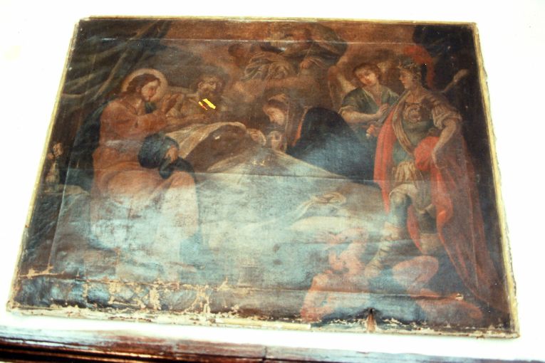 morte di San Giuseppe (dipinto) - ambito napoletano (seconda metà sec. XVIII)