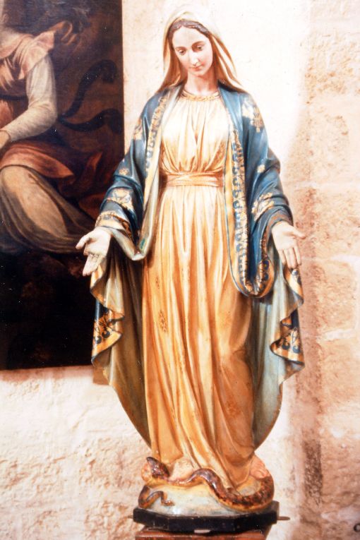 Madonna Immacolata (statua) di Maccia G (sec. XX)